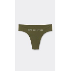 Slip donna con scritta