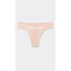 Slip donna con scritta