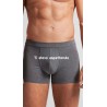 Boxer uomo con scritta
