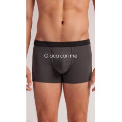 Boxer uomo con scritta