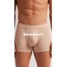 Boxer uomo con scritta