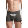 Boxer uomo con scritta