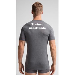Maglia uomo con scritta